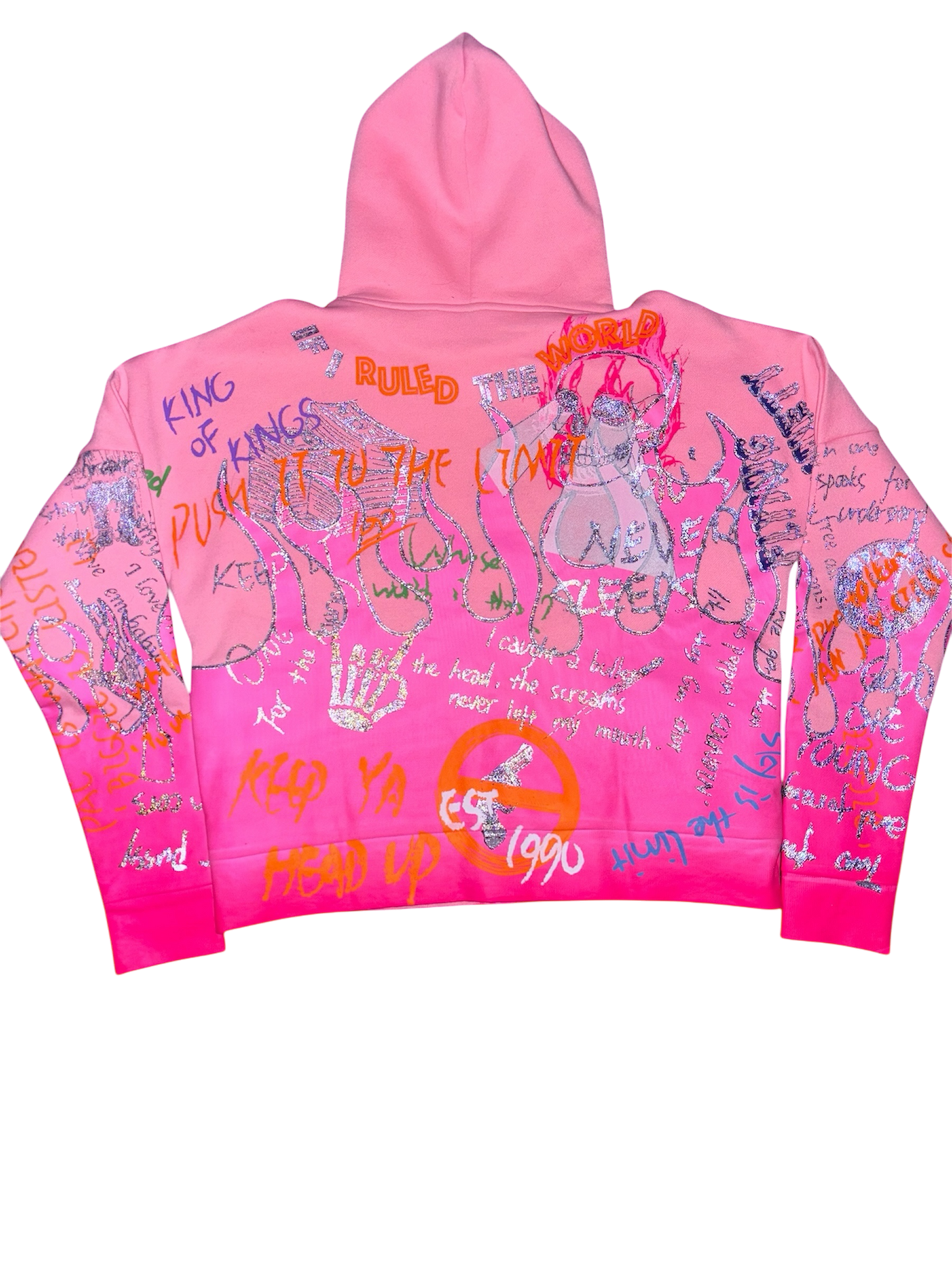 “BUBBLE PINK” HOODIE (EXCL)