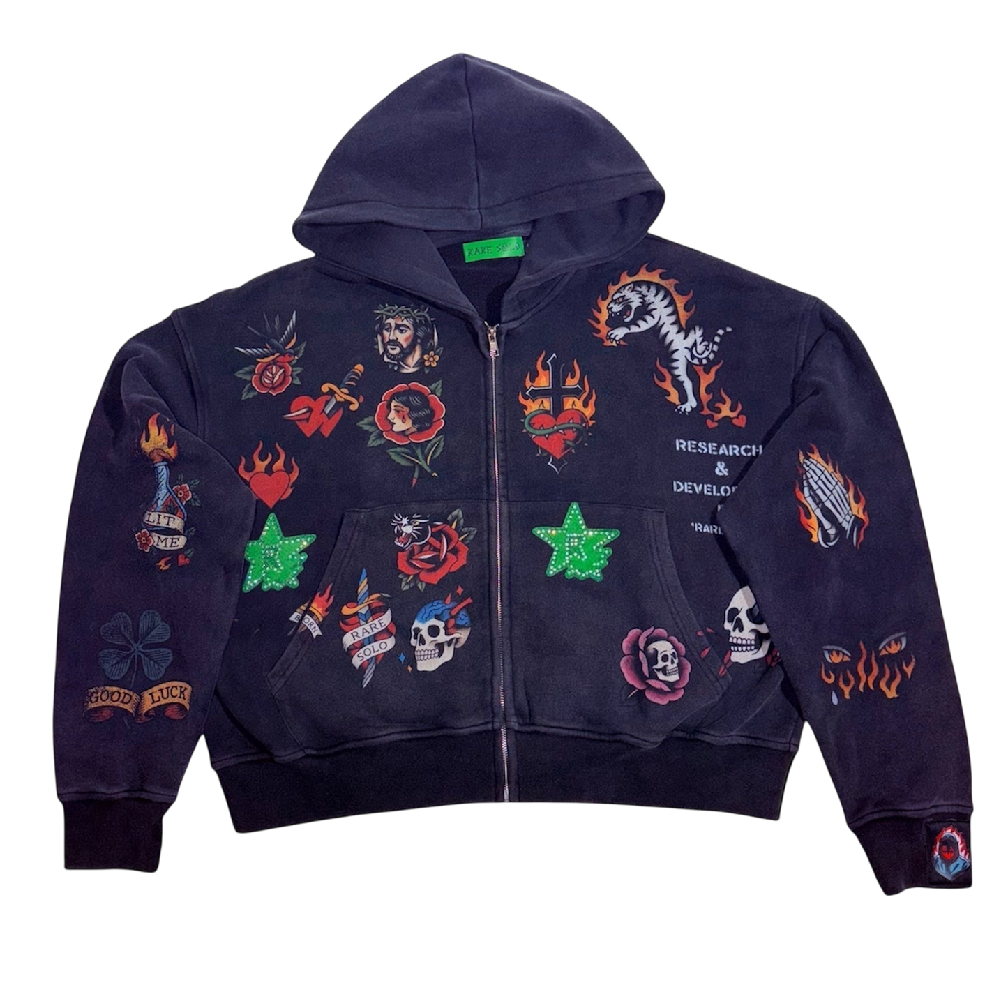 Vintage Rebel Research Hoodie