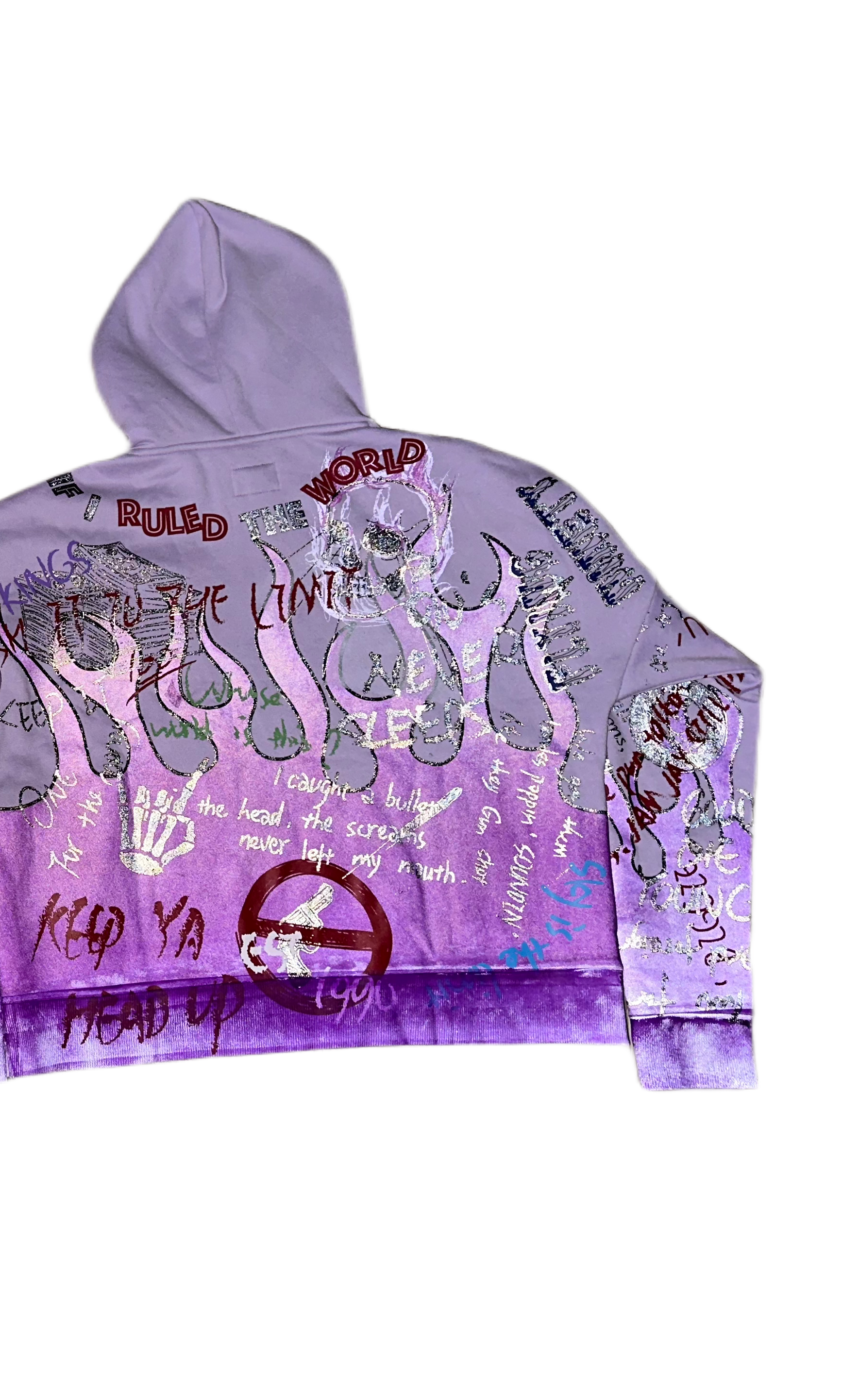 “PURPLE RAIN HOODIE” (EXCL)