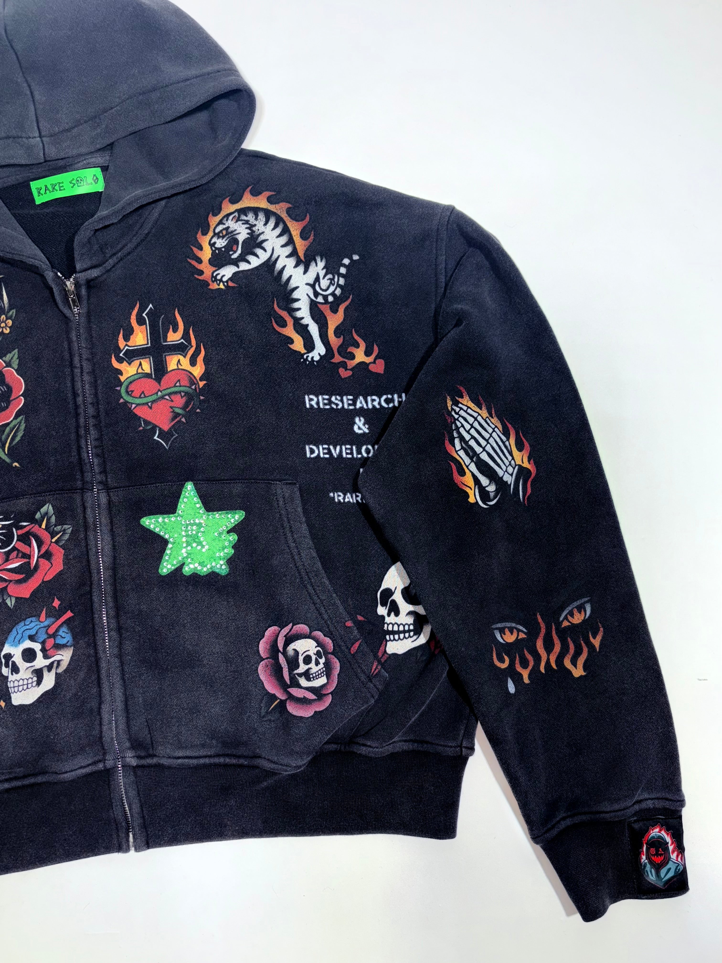 Vintage Rebel Research Hoodie