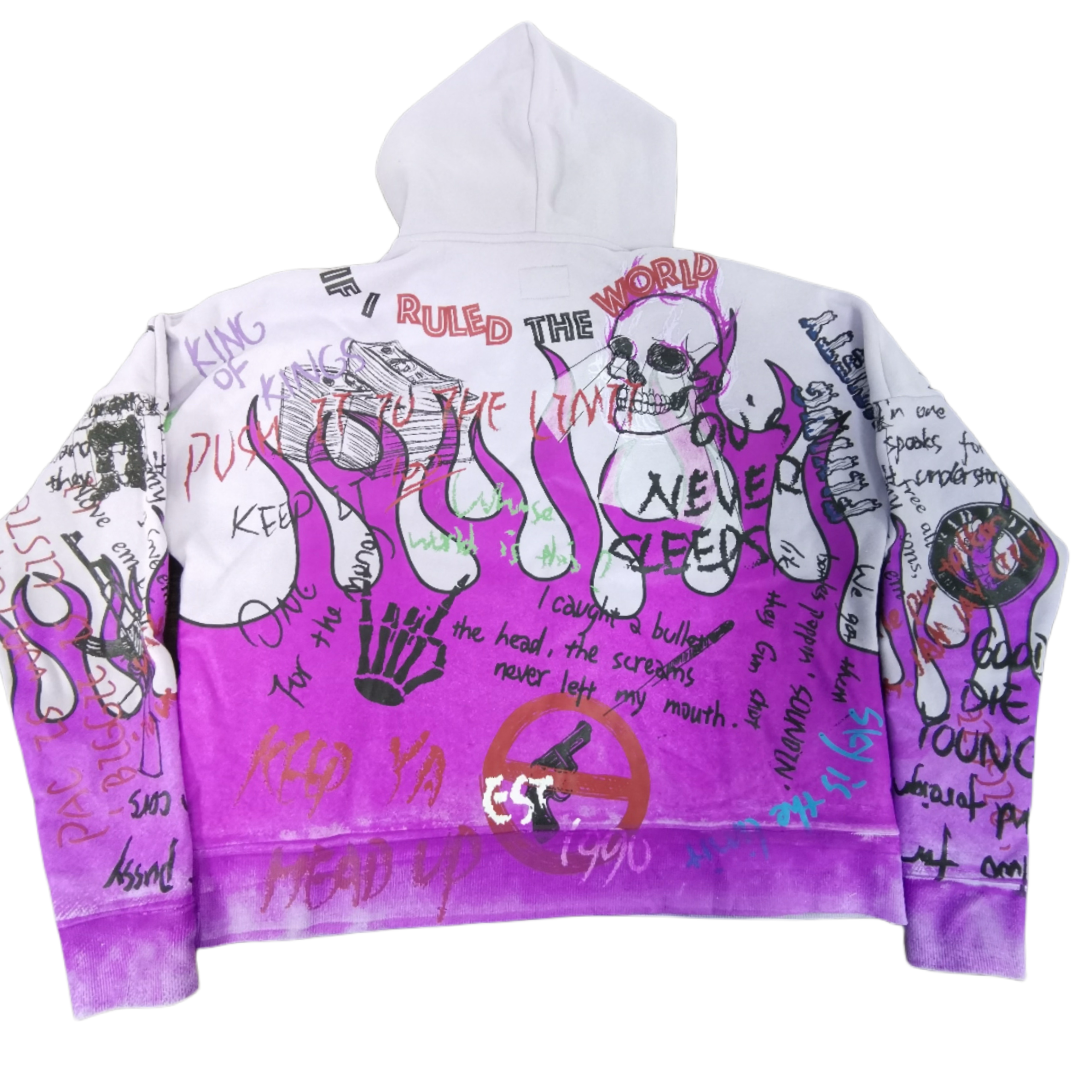 “PURPLE RAIN HOODIE” (EXCL)