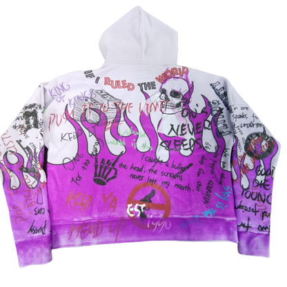 “PURPLE RAIN HOODIE” (EXCL)