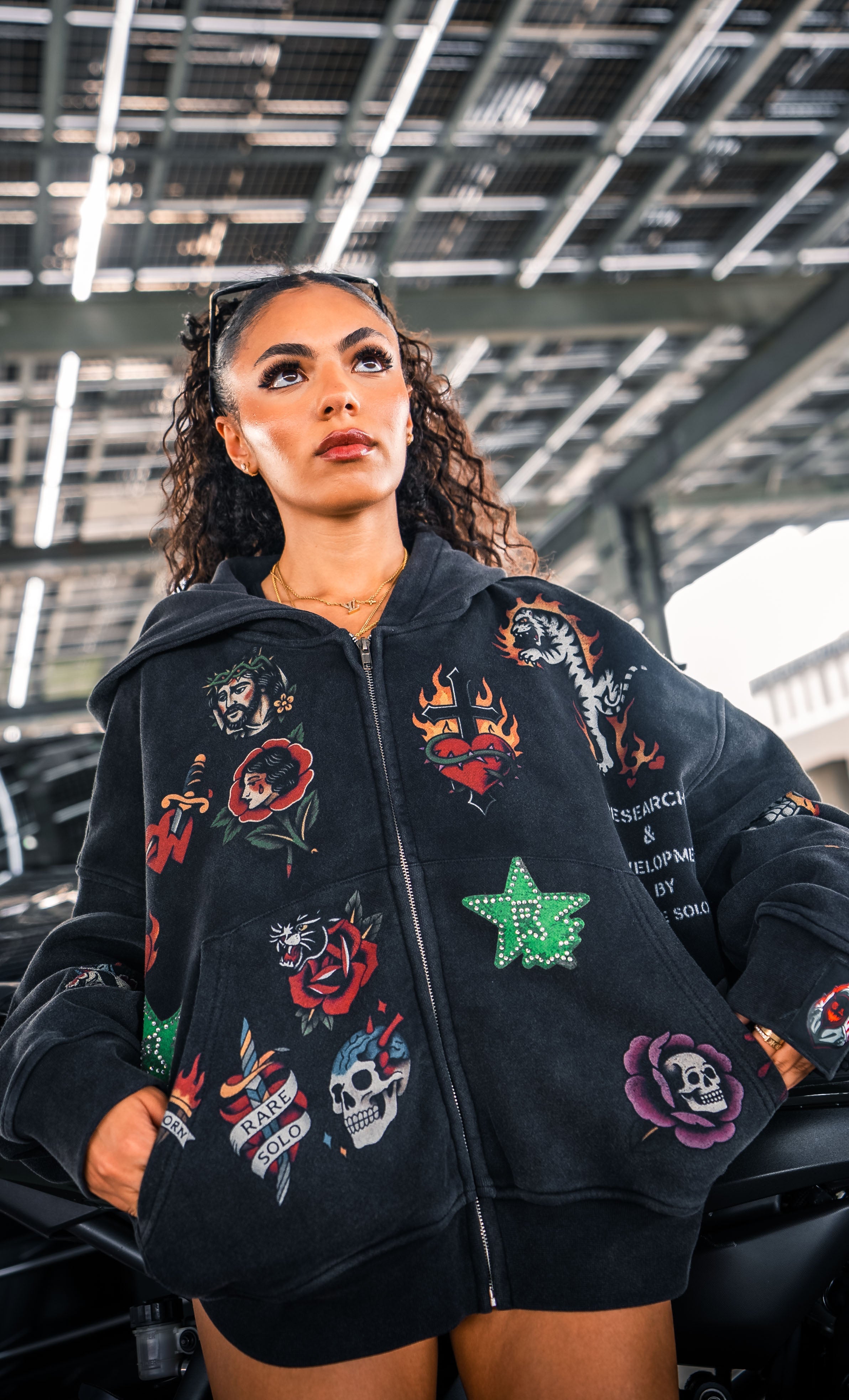 Vintage Rebel Research Hoodie