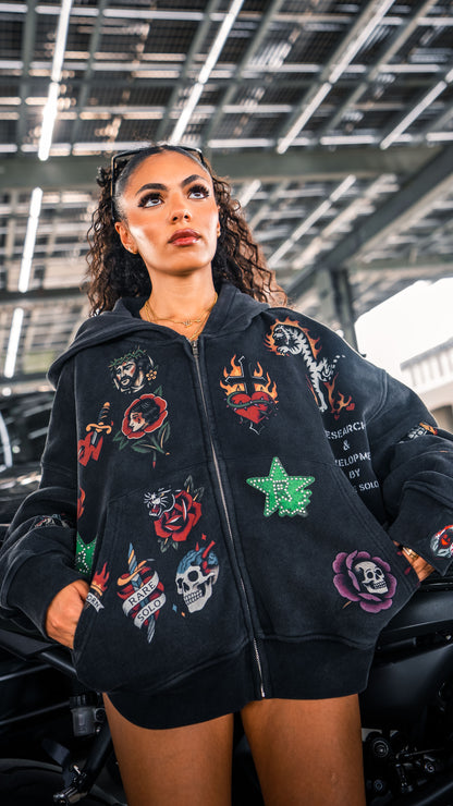 Vintage Rebel Research Hoodie