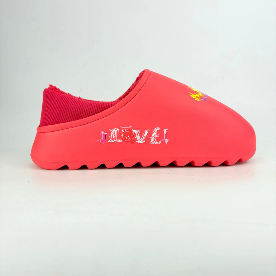 "RED" DREAMER HOUSE SLIPPER (EXCL)