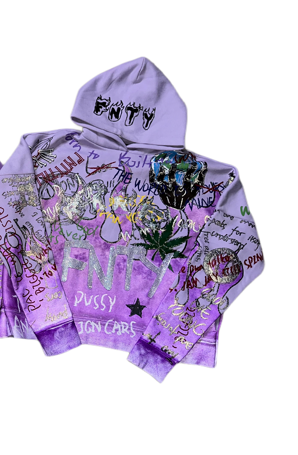 “PURPLE RAIN HOODIE” (EXCL)