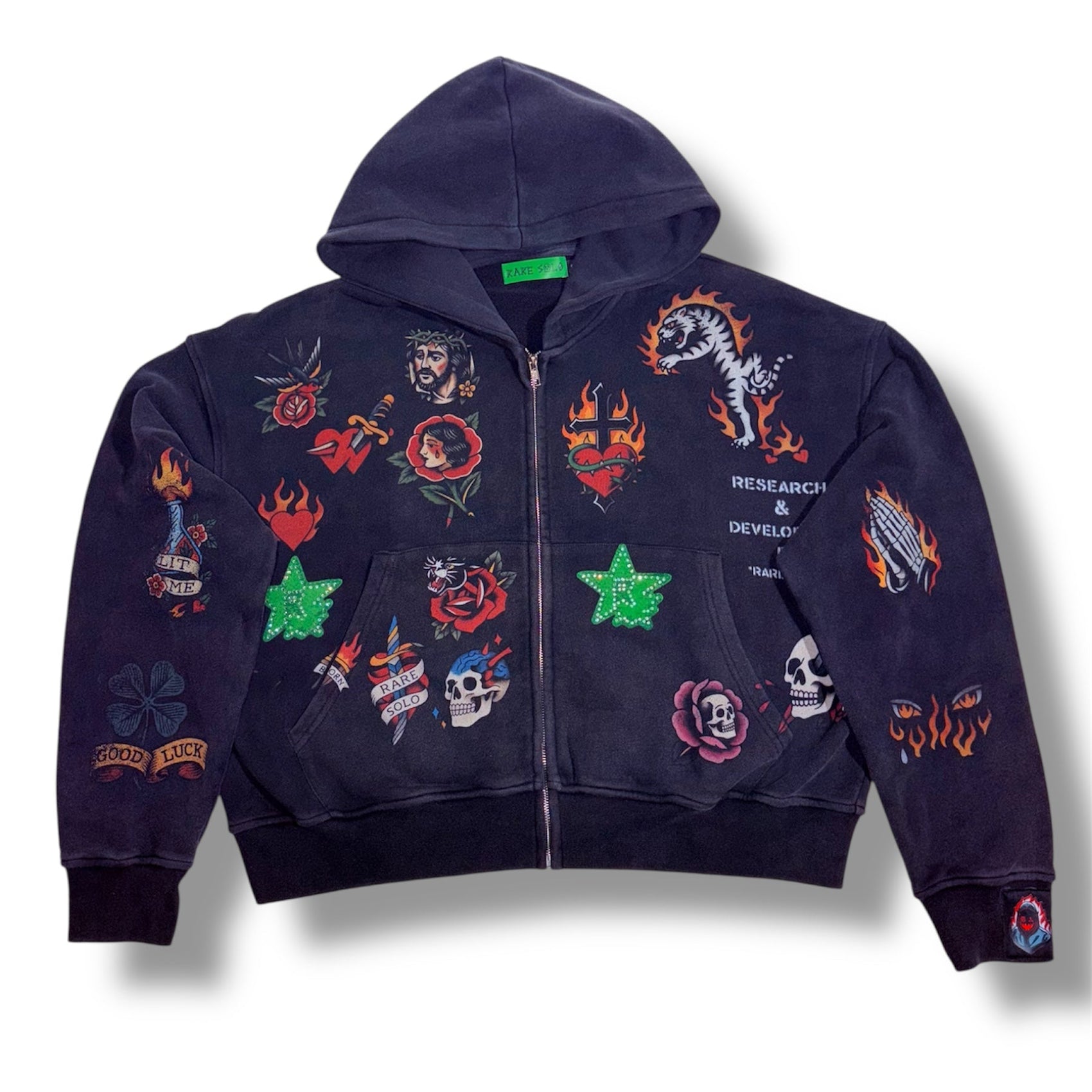 Vintage Rebel Research Hoodie