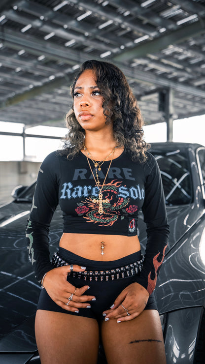 Vintage Rebel Research Cropped "LE"