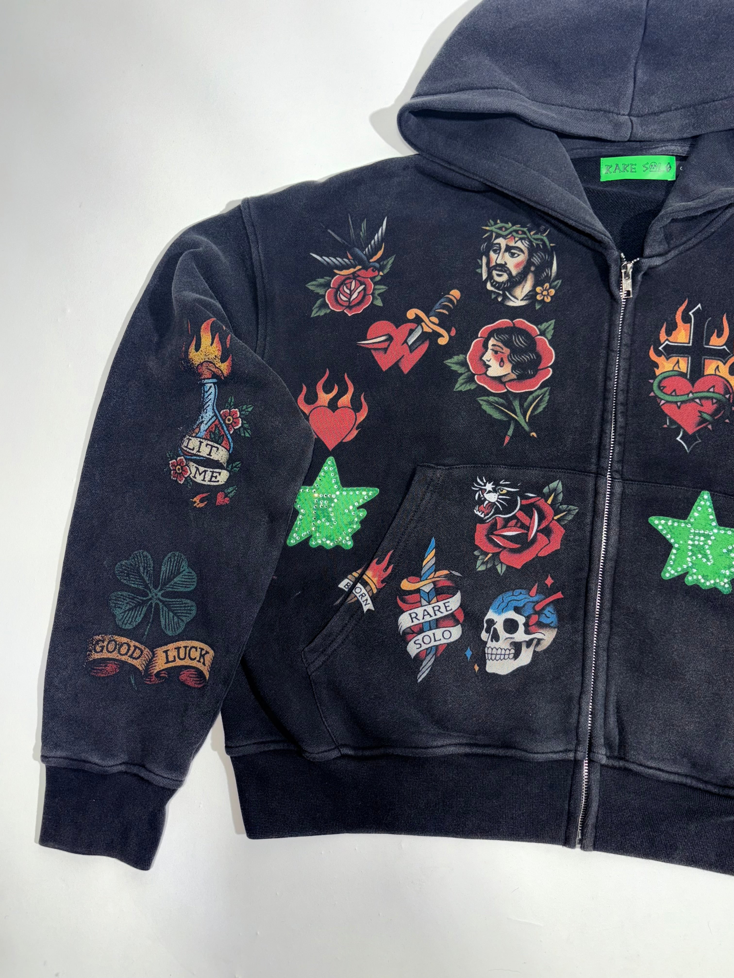 Vintage Rebel Research Hoodie