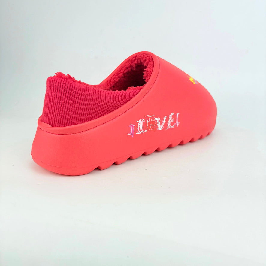 "RED" DREAMER HOUSE SLIPPER (EXCL)