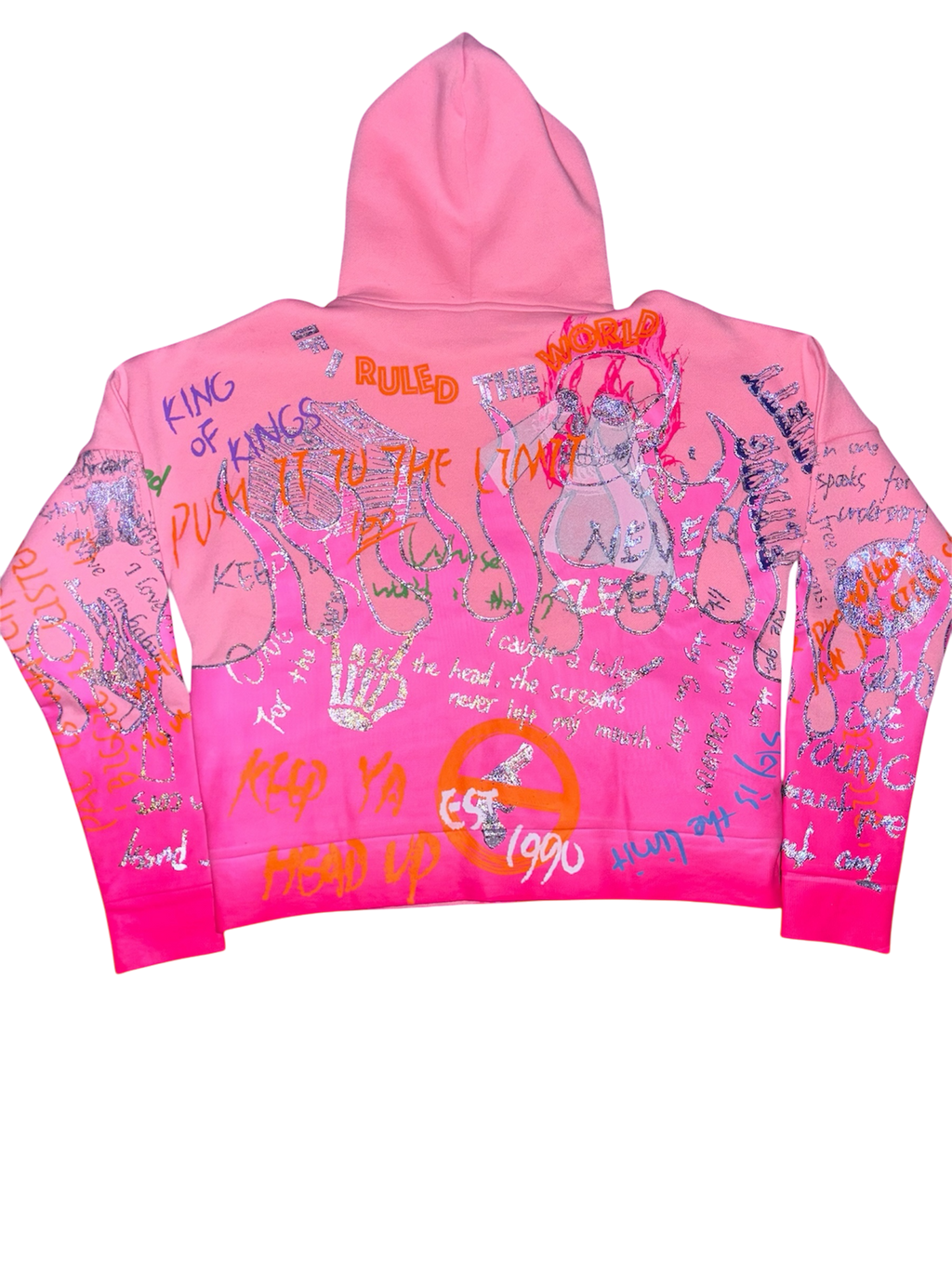 “BUBBLE PINK” HOODIE (EXCL)