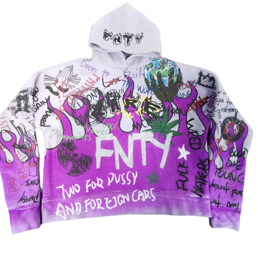 “PURPLE RAIN HOODIE” (EXCL)