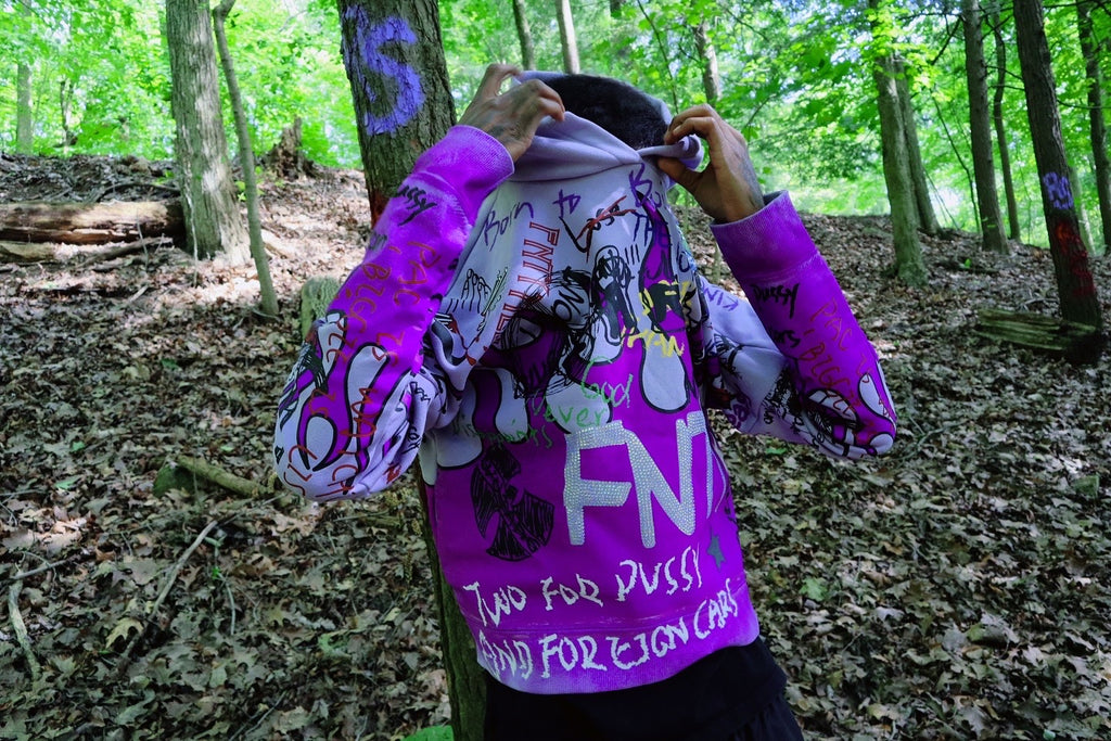 “PURPLE RAIN HOODIE” (EXCL)