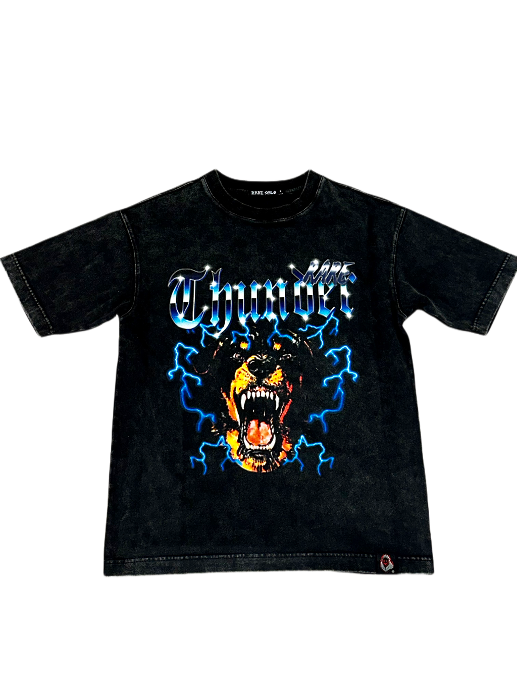 RARE THUNDER TEE (EXCL) "Acid Washed"