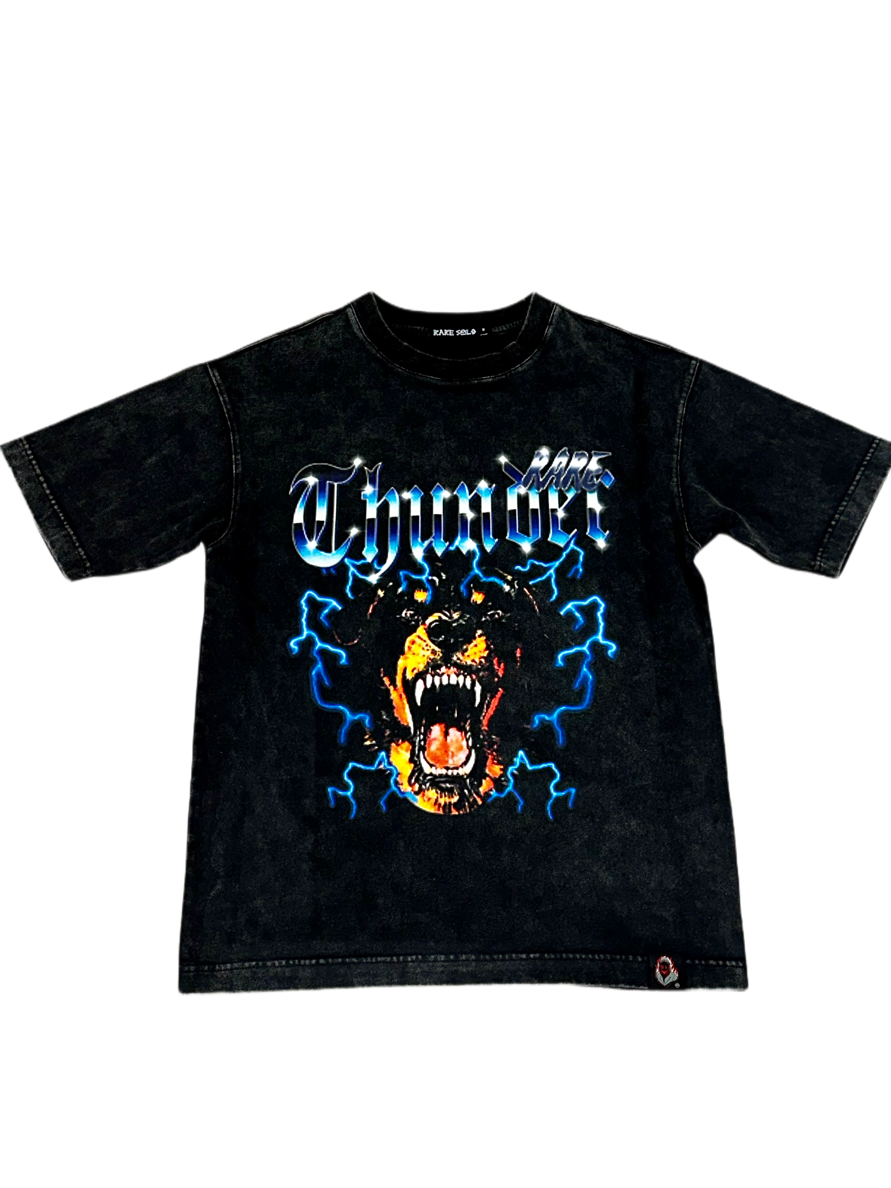 RARE THUNDER TEE (EXCL) "Acid Washed"