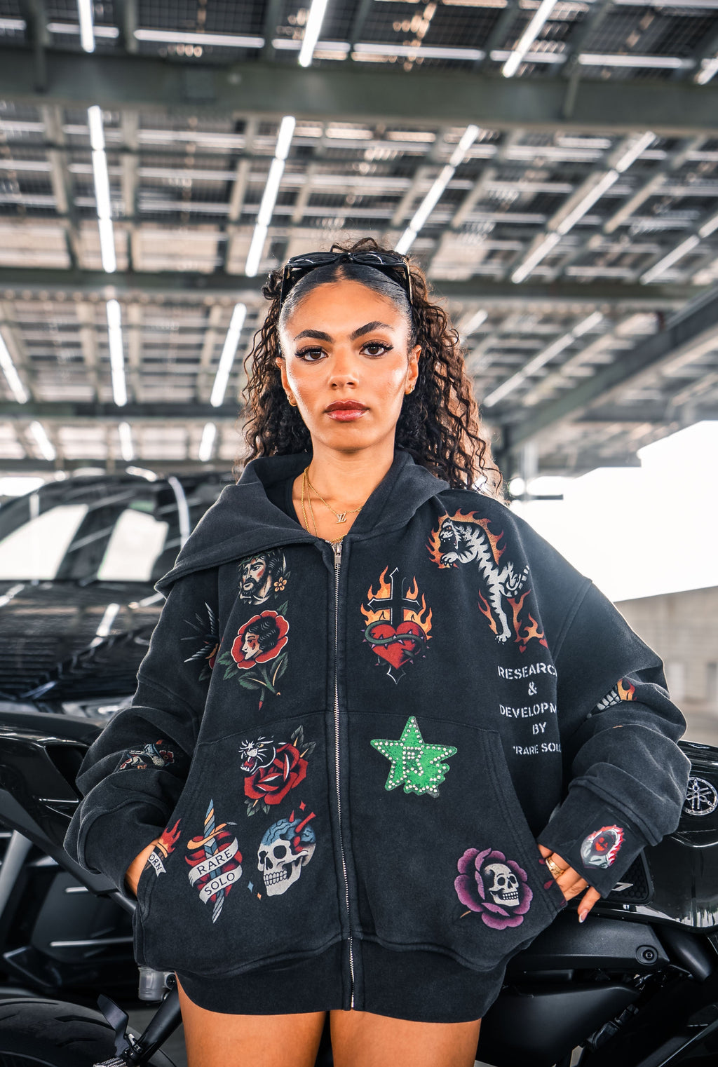 Vintage Rebel Research Hoodie