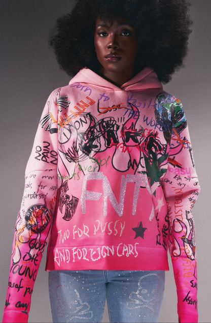 “BUBBLE PINK” HOODIE (EXCL)