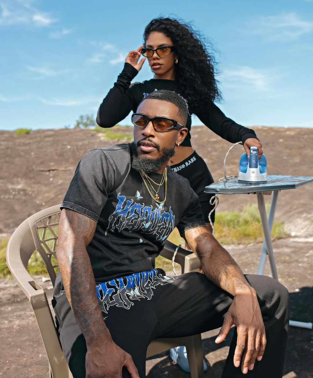 HEAVEN TEE "Acid Washed"