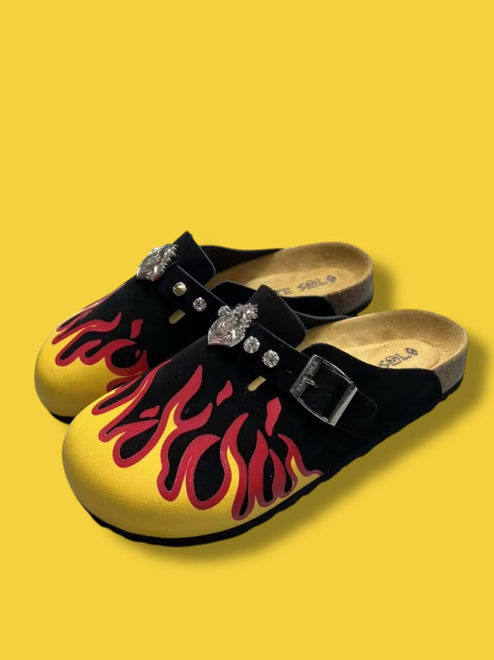 “FLAME” BLAZE MULES