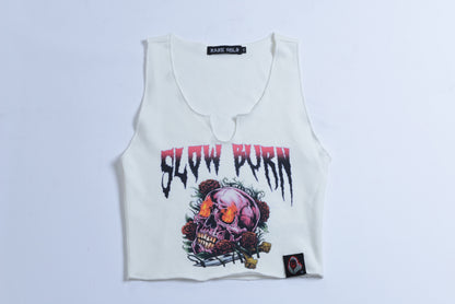 Slow Burn Crop Top