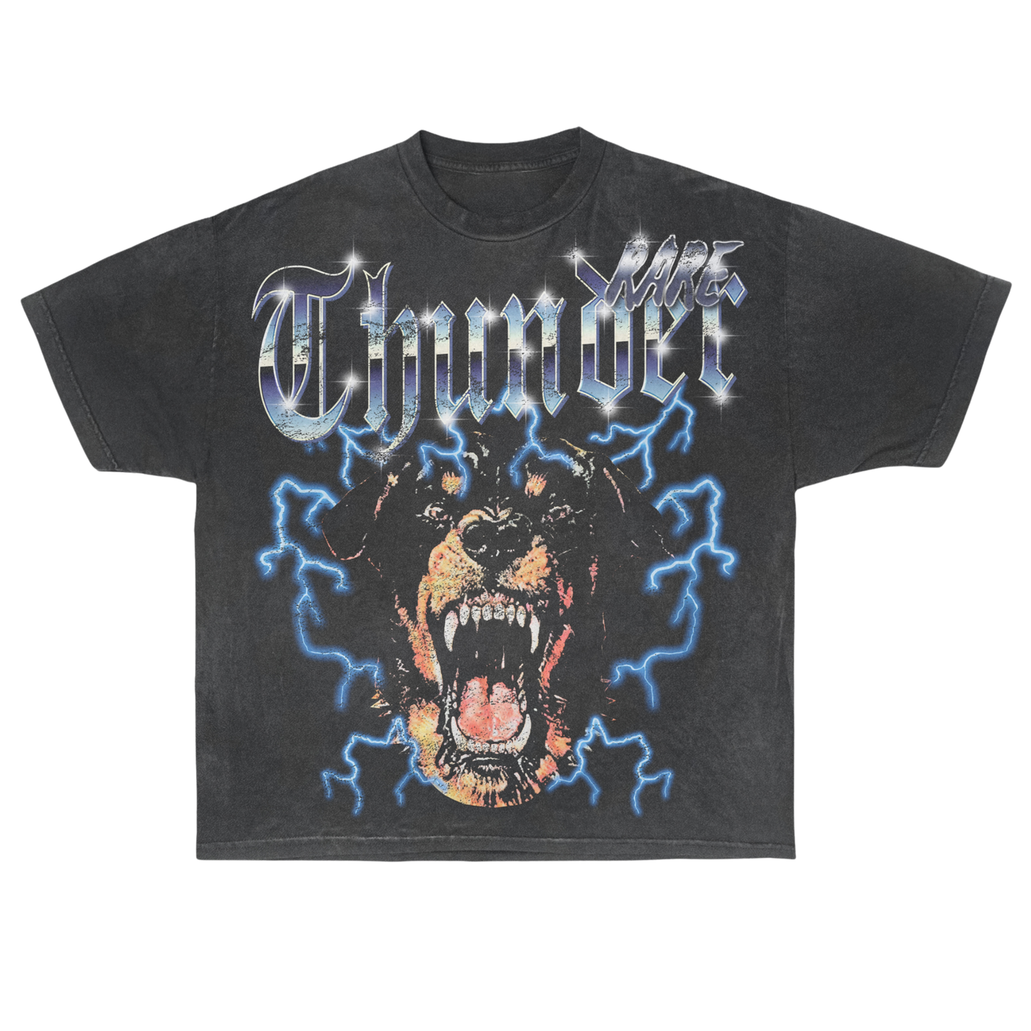 RARE THUNDER TEE (EXCL) "Acid Washed"